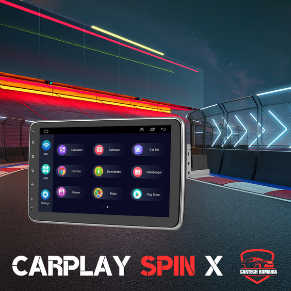 CarPlay Spin X - Întoarce-te către viitor!