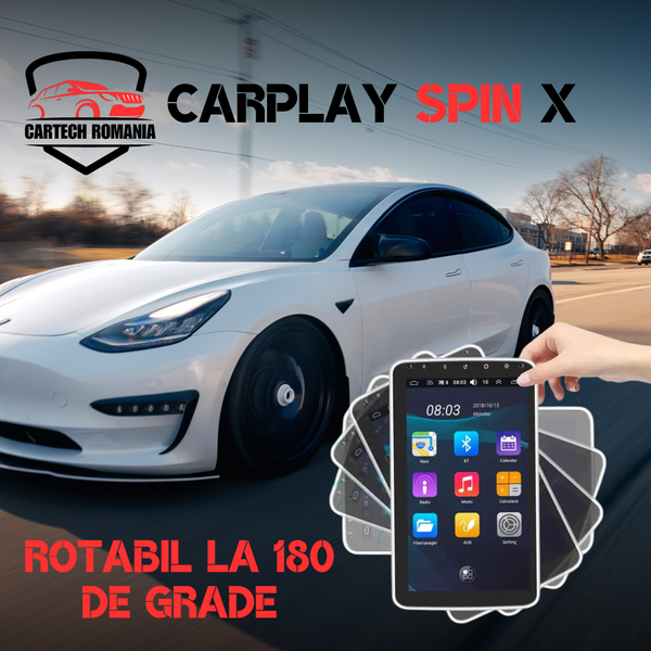 CarPlay Spin X - Întoarce-te către viitor!
