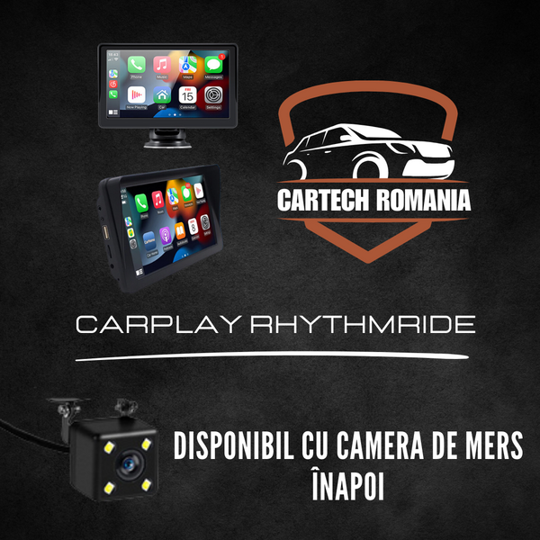 Carplay Rhythmride - Hartă și Player Muzical, care Îmbunătățește Mașina Ta!